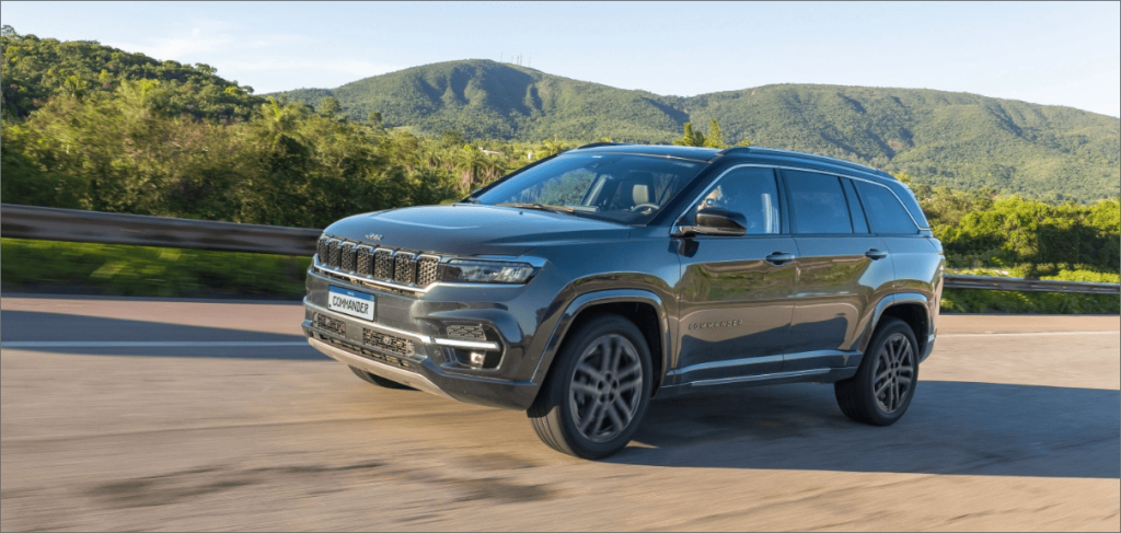 Jeep Commander Overland 2.2 Diesel 4x4 pronto para test drive na Amorim Executivo de Vendas.